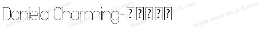 Daniela Charming字体转换
